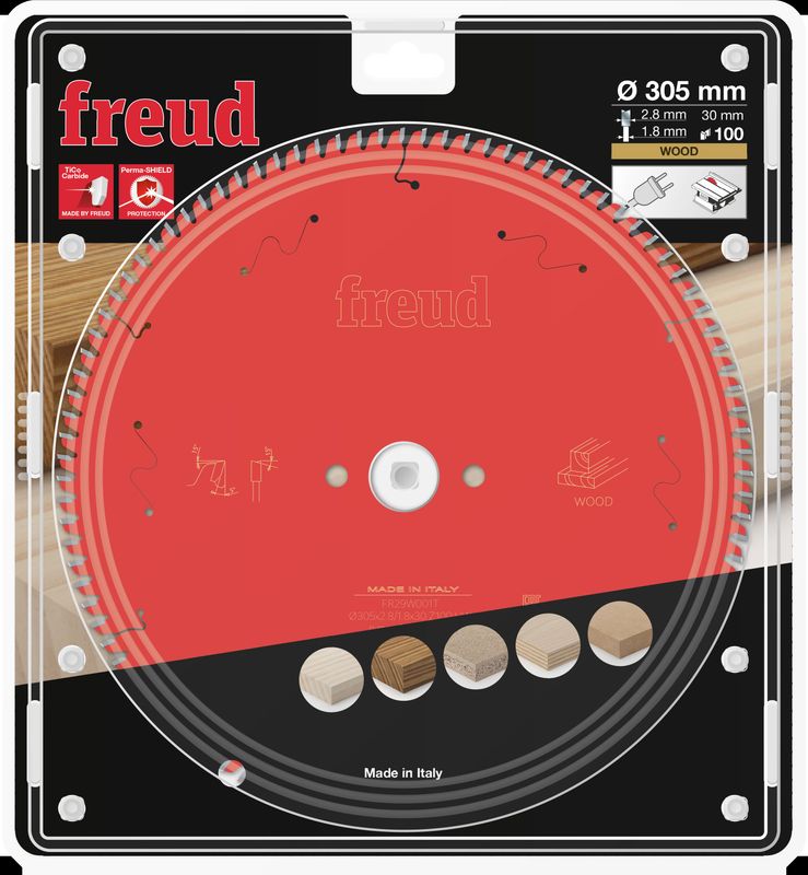 305x30 | Z100 | Tannbredde 2,8 mm | Freud Sagblad for bordsag