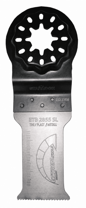 Hovedbilde Multikutterblad 3.stk for tre - plast - metall 28x55mm