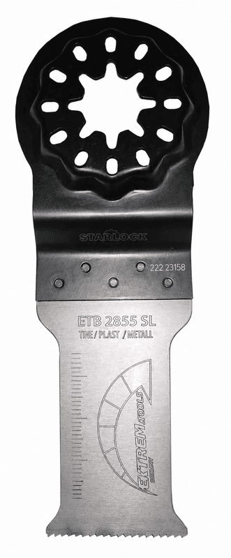 Multikutterblad for tre - plast - metall 28x55mm 3stk