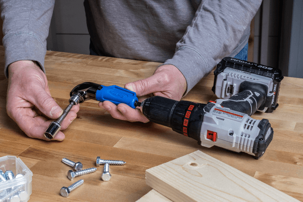 Hovedbilde Kreg 90° lommehull skrutrekker | Vinkeladapter