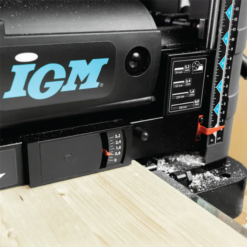IGM PS33 Spiral – Transportabel tykkelseshøvel 330 mm