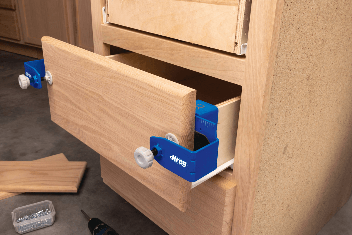 Kreg Monteringssett for skuffefronter