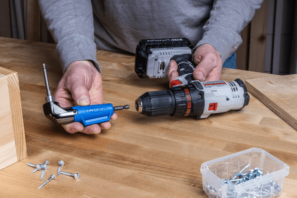 Hovedbilde Kreg 90° lommehull skrutrekker | Vinkeladapter